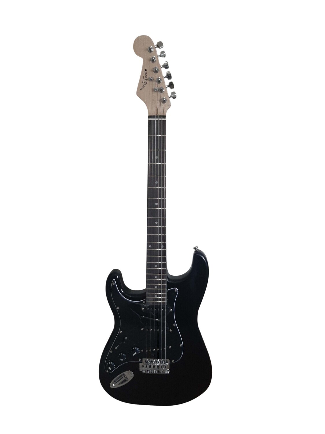 Left handed Electric Guitar Standard size for beginners, Students Black SPS521LF