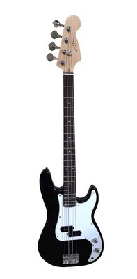 Bass Guitar for Beginners Regular Size Black SPS513