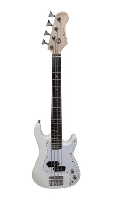 Mini Bass Guitar for Kids 36 inch White SPS518