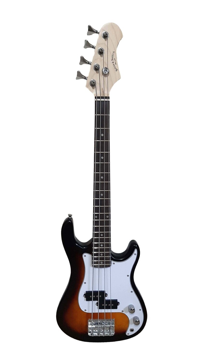Mini Bass Guitar 3/4 size for Kids Children beginners 4 string Electric Bass short scale 36 inch SPS517