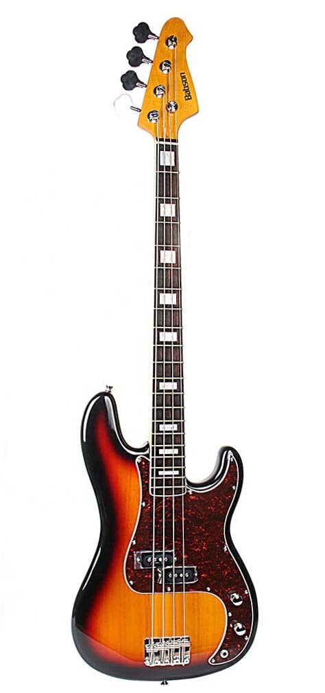 Bass Guitar 4 String Full Alder body P Style Sunburst SPS678