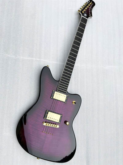 Electric Guitar Jaguar Mahogany Body Purple SPS752