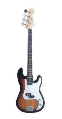 Bass Guitar for Beginners Regular Size Sunburst PPB834