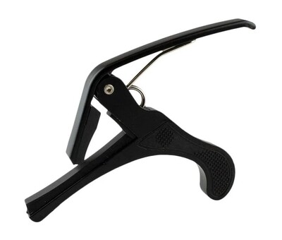 Single Handed Quick Change Accessory Capo for Acoustic, Electric and Classical guitars Black C297