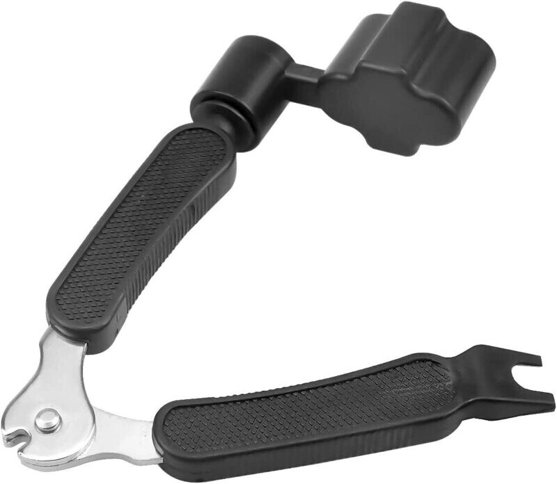 Spear &amp; Shield Guitar String Winders Tool 3-in-1 Multifunctional Guitar Tool String Winder String Cutter Guitar String Pin Puller SPS439