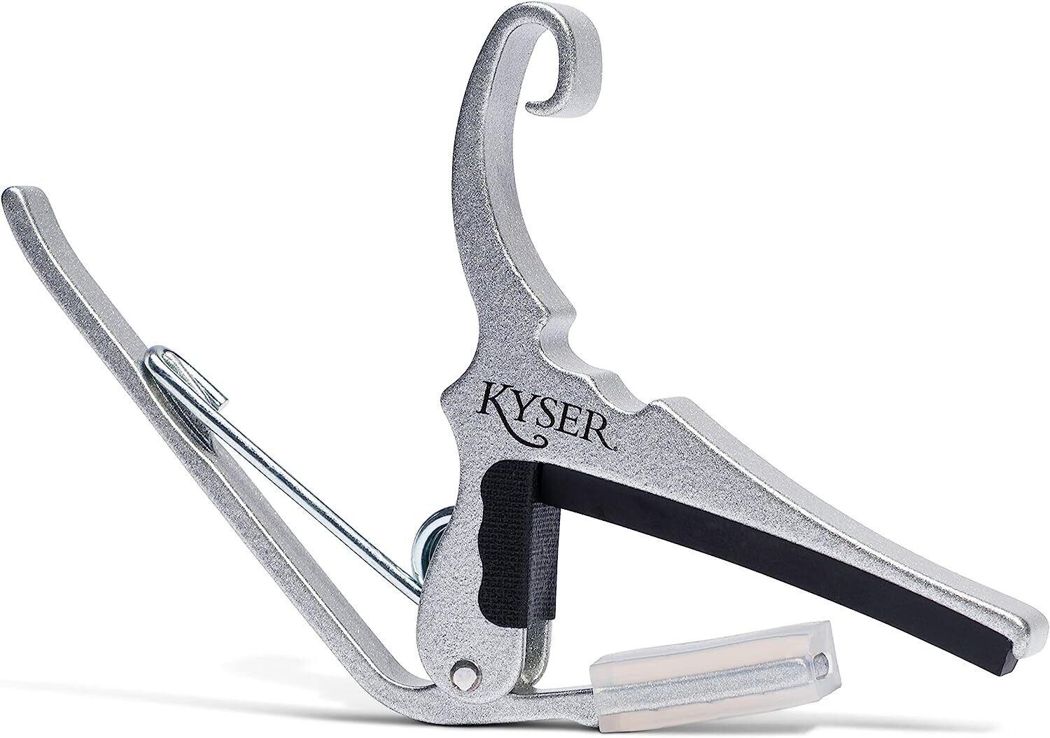 Kyser Quick-Change Capo for 6 String Acoustic Guitars Silver KG6SA Free Shipping