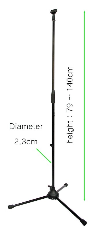 Microphone stand height adjustable Tripod SPS919