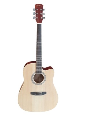 Spear & Shield Acoustic Guitar for Beginners Adults Students Intermediate players 41-inch full-size Dreadnought SPS371 Free Shipping