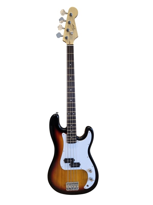 Bass Guitar for Beginners Regular Size Sunburst PPB834