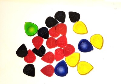 23 Guitar Picks for Acoustic guitar, Electric guitar 1mm 2mm Thick