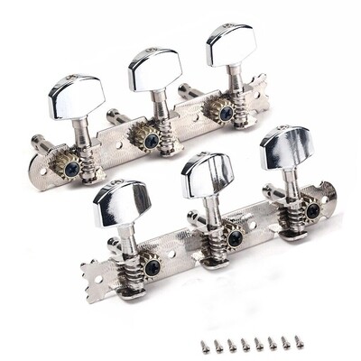 Metal Replacement 3L 3R Classic Guitar String Tuning Pin Machine Head Tuner Instrument Parts Guitar String Tuning Pins SPS459A