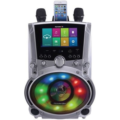Karaoke USA WK760 All-in-One Multimedia 7 inch Wi-Fi Karaoke System