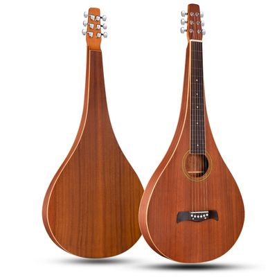 ADM Weissenborn Hollow-Neck Hawaiian-Style Slide Acoustic Guitar for Enthusiasts