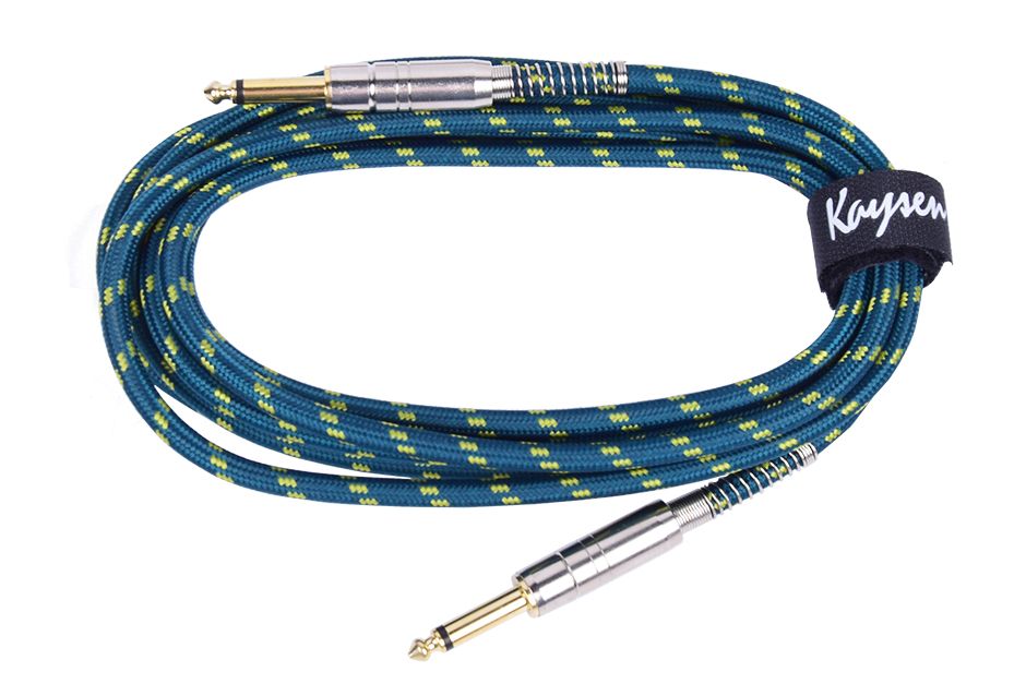 10FT / 3M Guitar Patch Cable – High-Quality Audio Cord for Electric, Bass &amp; Acoustic-Electric Guitars