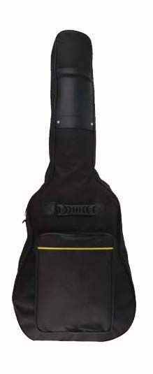 49" Acoustic Bass Guitar Gig Bag – Soft Cotton Padded Case with Shoulder Straps &amp; Storage Pocket
