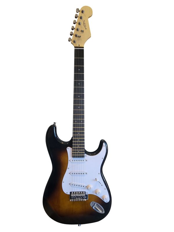 Electric Guitar 39 inch full size SSS Pickup Solid Body for Beginners, Adults, Students Sunburst JPS65