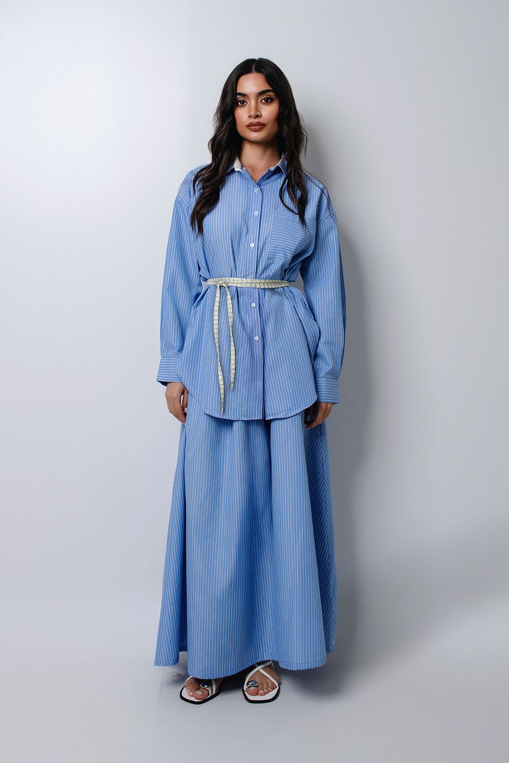 Striped Blue Set