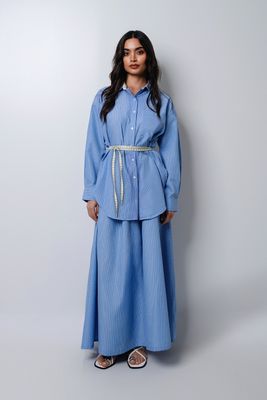 Striped Blue Set