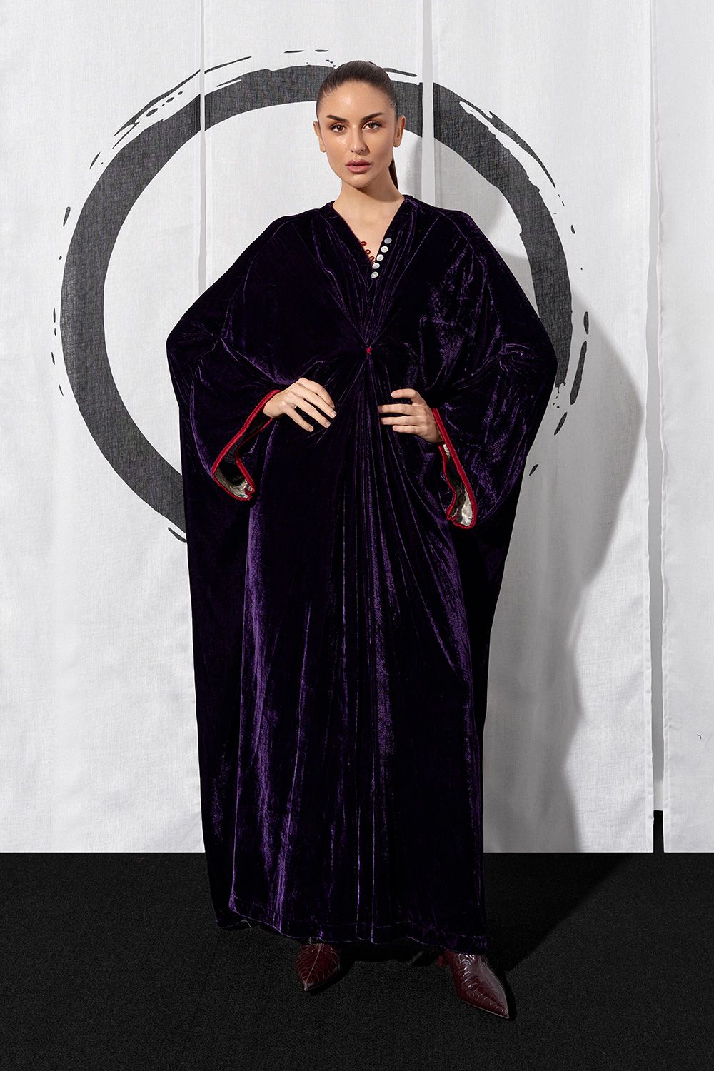 Irodori Kimono (Purple)