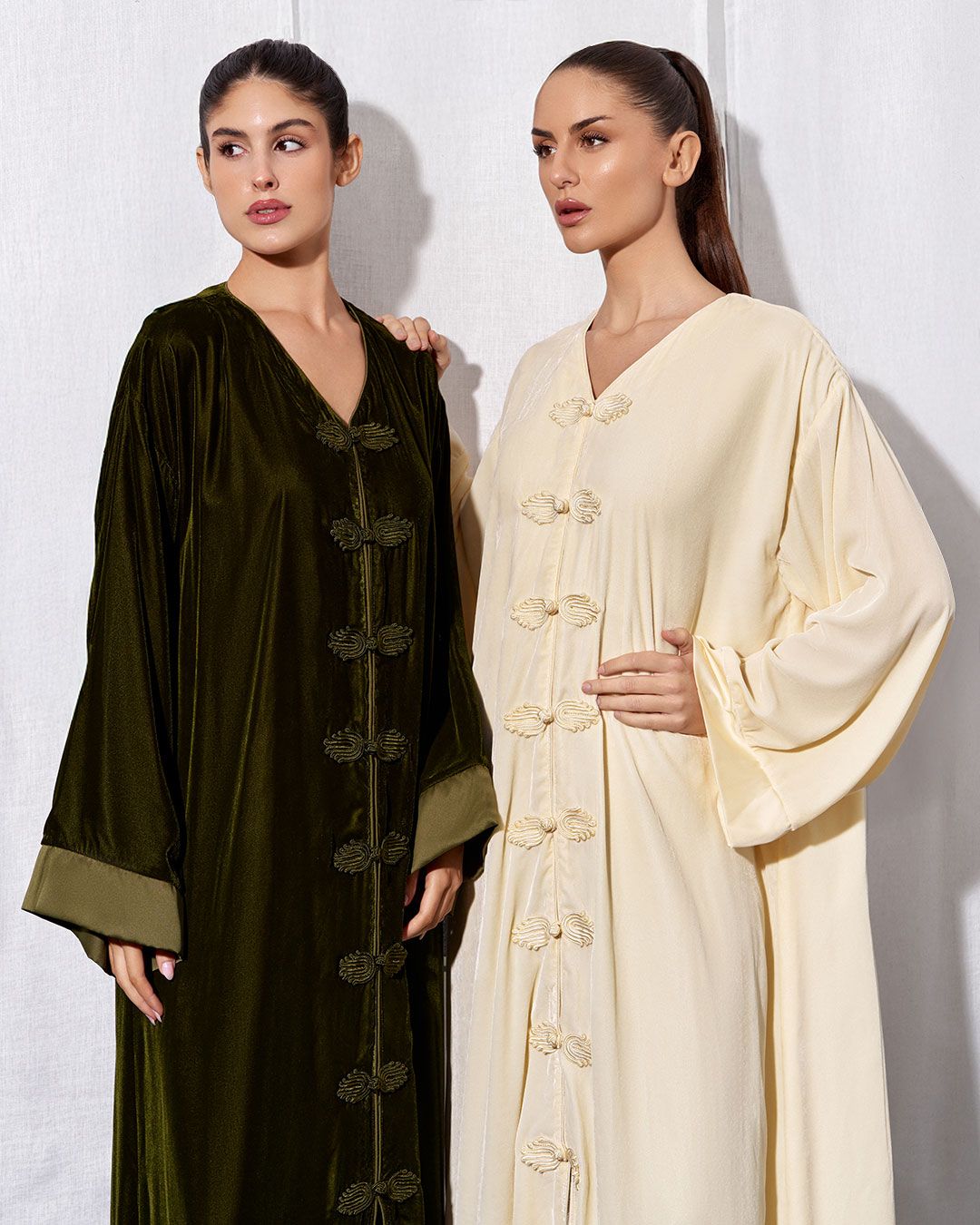 Shizuka Kaftan in Cream
