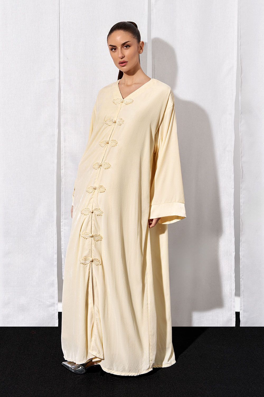 Shizuka Kaftan in Cream