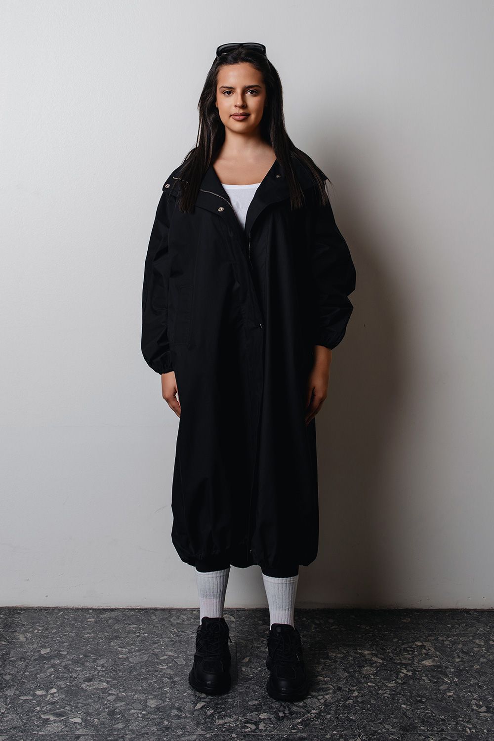 "To The Rescue 2.0" in Black (Longline)