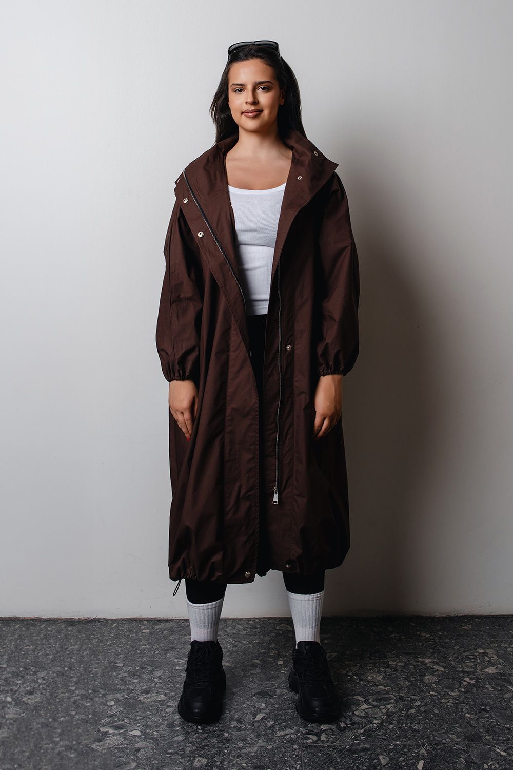"To The Rescue 2.0" in Brown (Longline)
