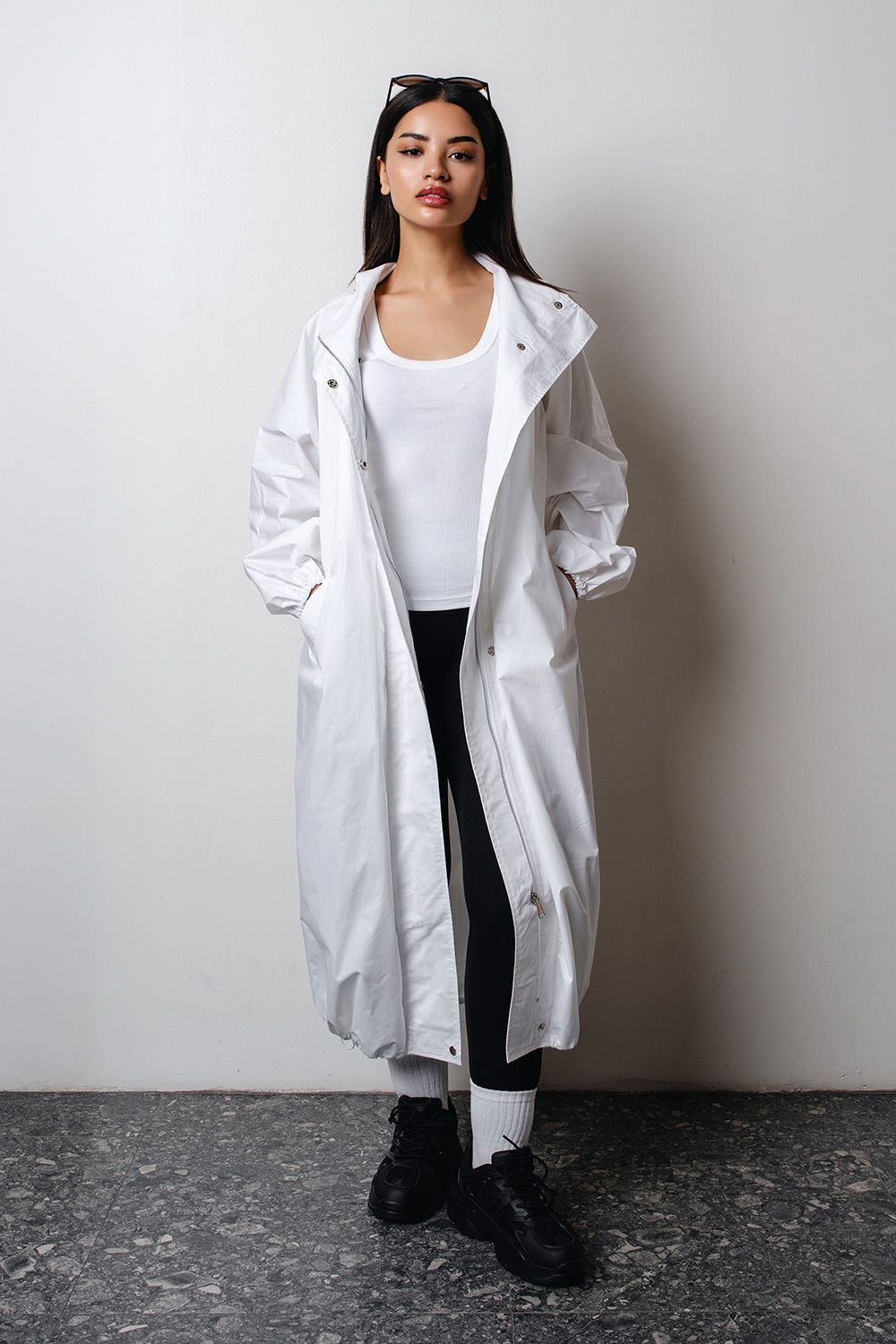 "To The Rescue 2.0" in White (Longline)