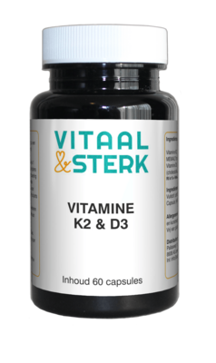 Vitamine K2 & D3 van Vitaal & Sterk