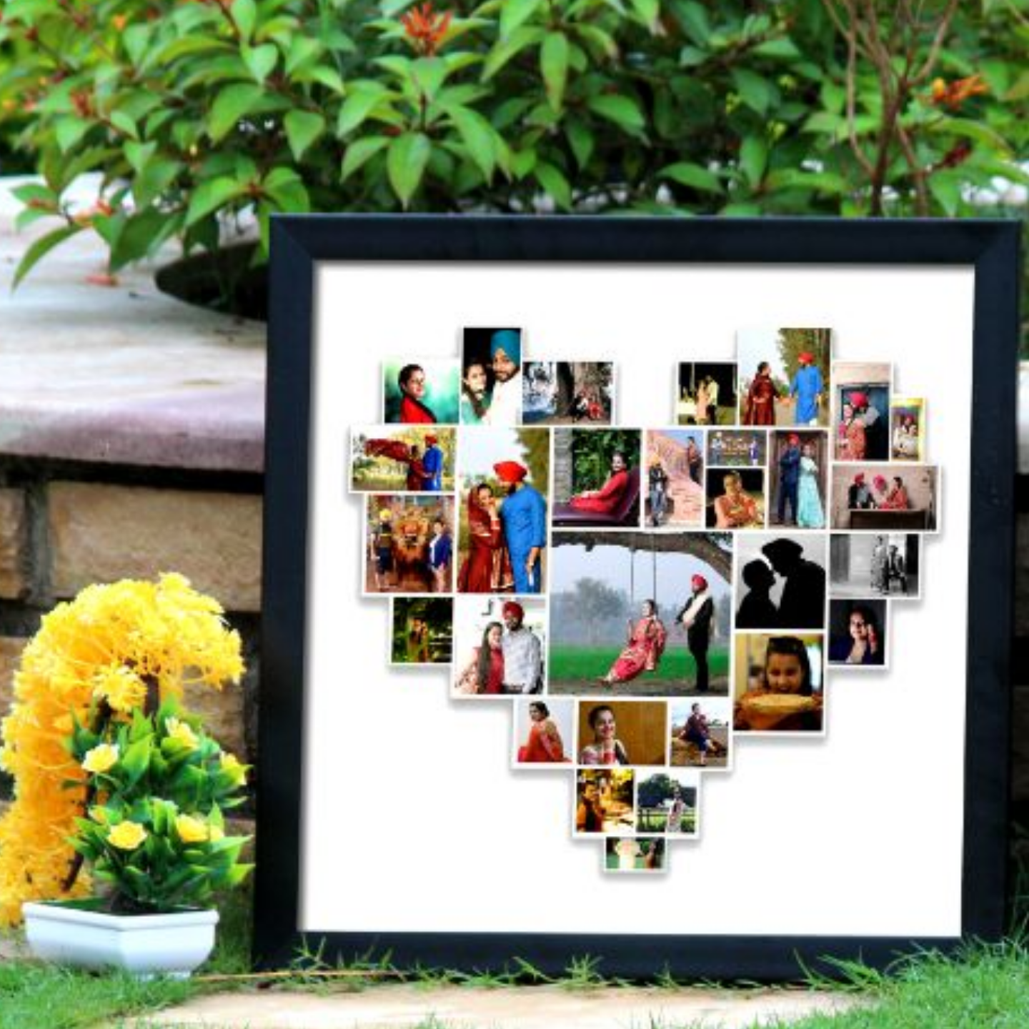 Heart Collage Frame 