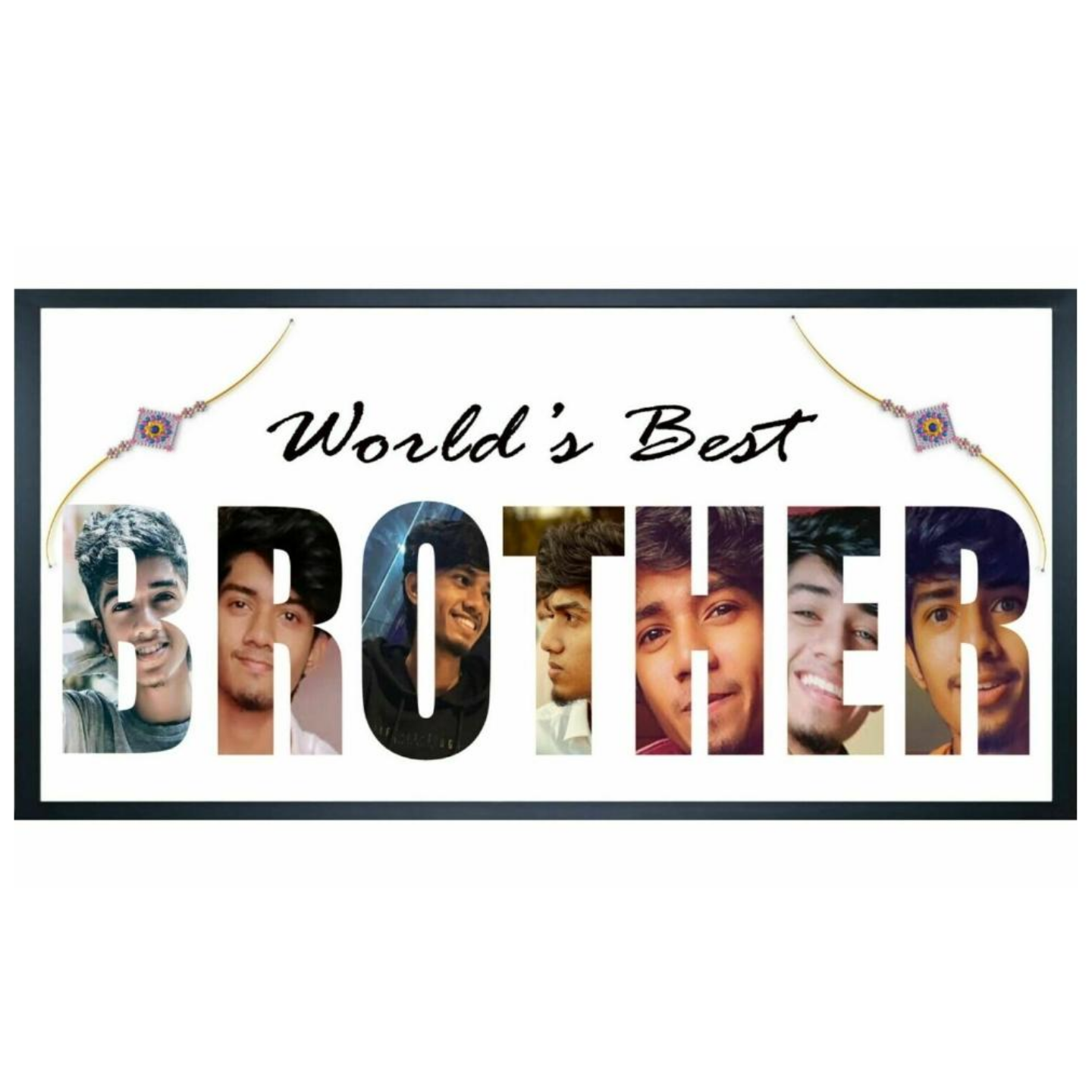 World Best Brother frame 9 X 13 Inches