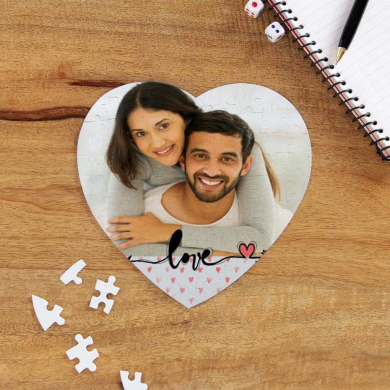 Heart Shape puzzle 12 X 12 Inches