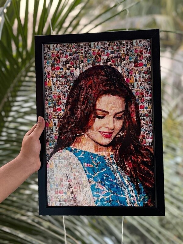 Mosaic Frame [Potrait] Best Quality Gift