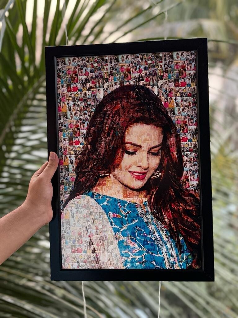 Mosaic Frame [Potrait] Best Quality Gift