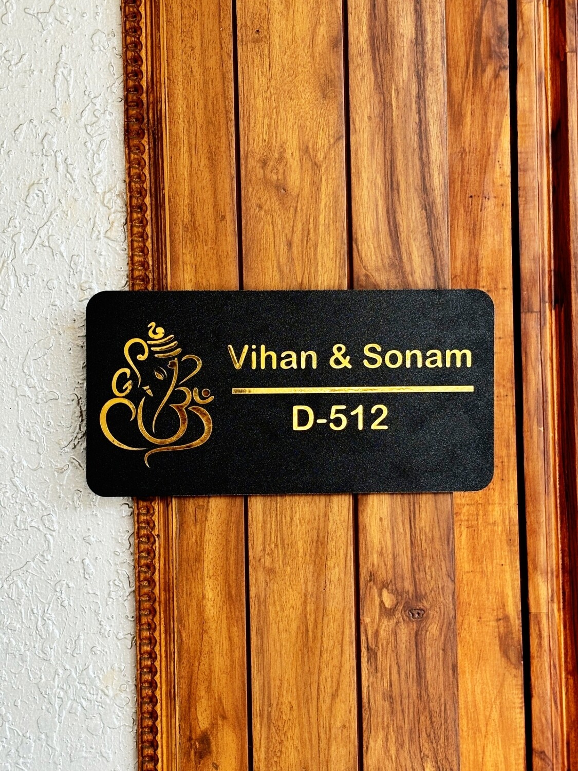 Ganesha name plate