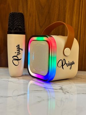Personalised Speaker With Mic 🥰 Free Delivery All over India