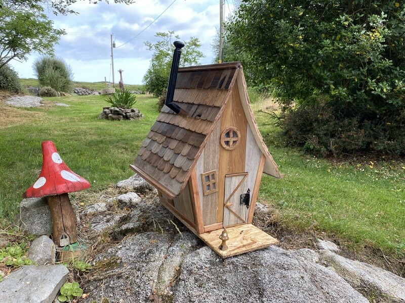 Wooden Fairy Houses