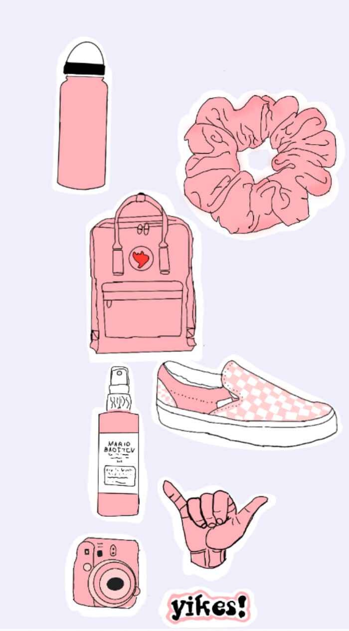 pink vsco pack