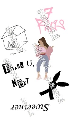 Ariana logo stickers