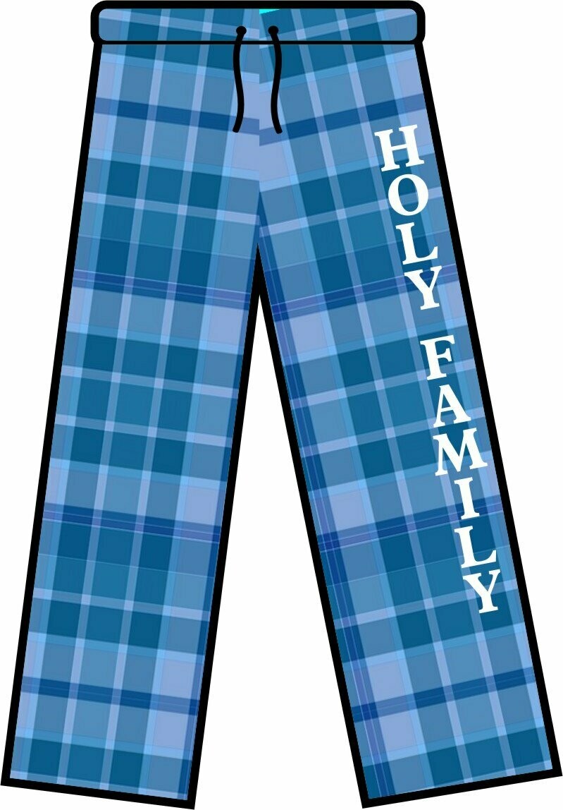 Holy Family Flannel Pants