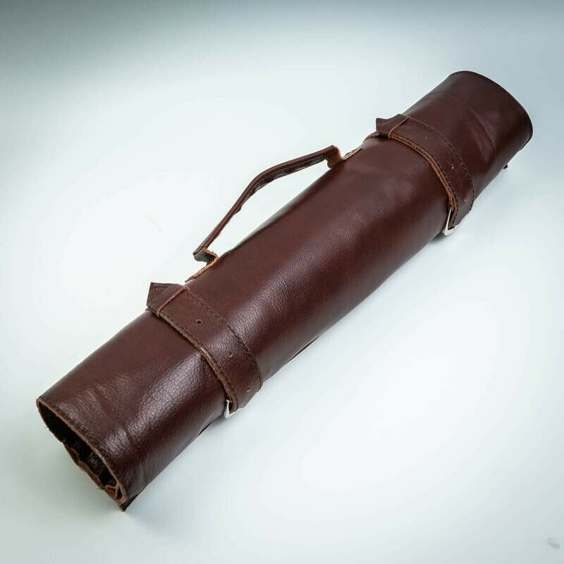 ROLL-LR30 - КОЖАНАЯ СУМКА СКРУТКА ДЛЯ НОЖЕЙ