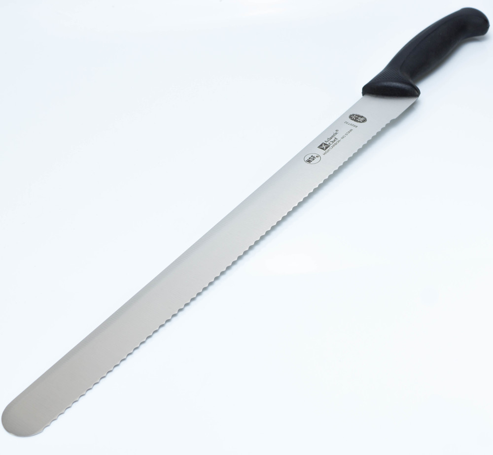 8320T32-Нож кухонный с волнистым лезвием для торта, 40см