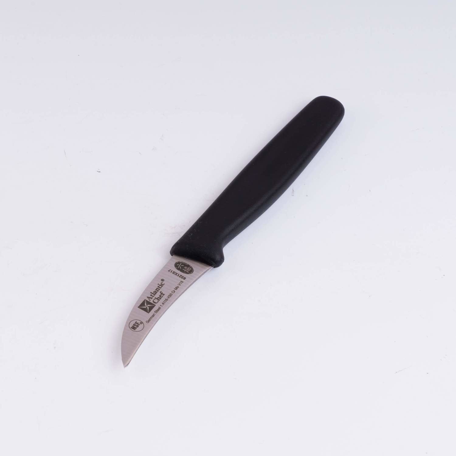 8321SP17-Нож кухонный изогнутый "Коготь" для очистки овощей, 7см.