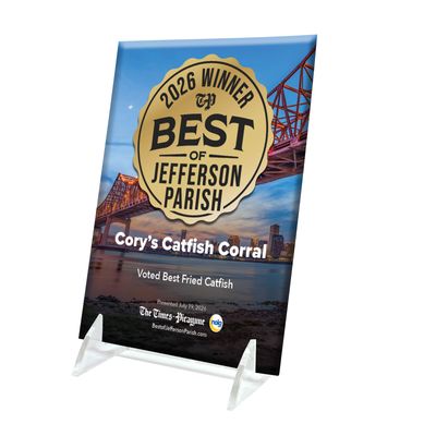 Crystal Keepsake Plaque