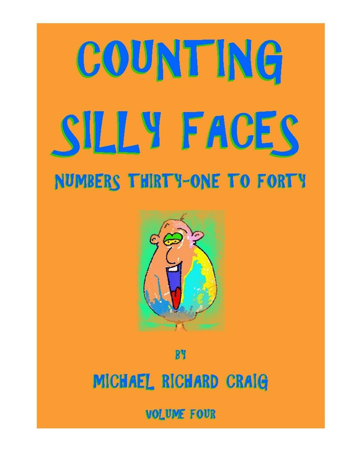 Counting Silly Faces E-Flipbook Numbers 31-40