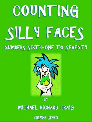 Counting Silly Faces E-Flipbook Numbers 61-70