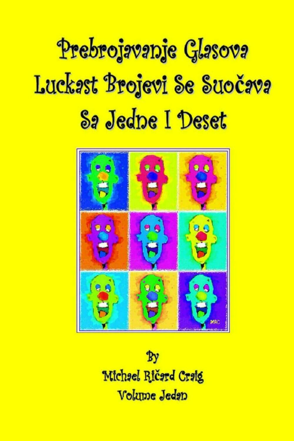 Counting Silly Faces Numbers 1-10 Serbian E-Flipbook Edition