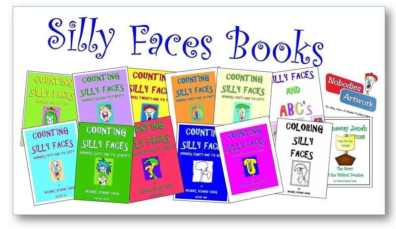 Silly Faces Counting Books 1-10 (English): Let challenging fun begin!