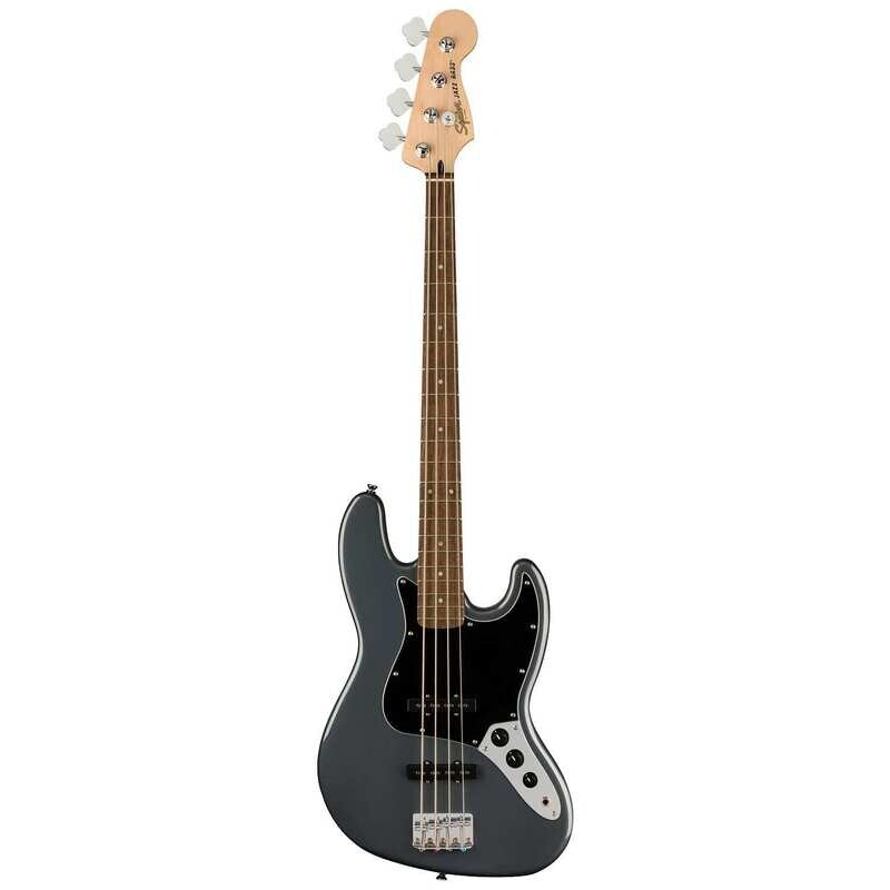 Squier Affinity Series Jazz Bass, Charcoal Frost Metallic