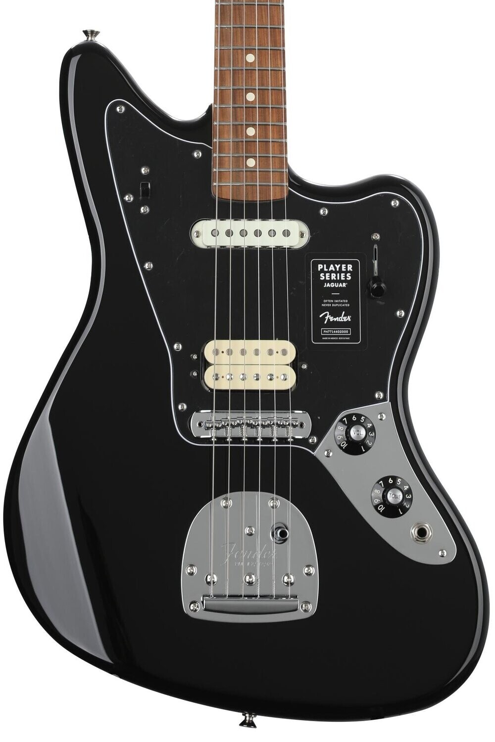 Fender Player Jaguar Pau Ferro, Black